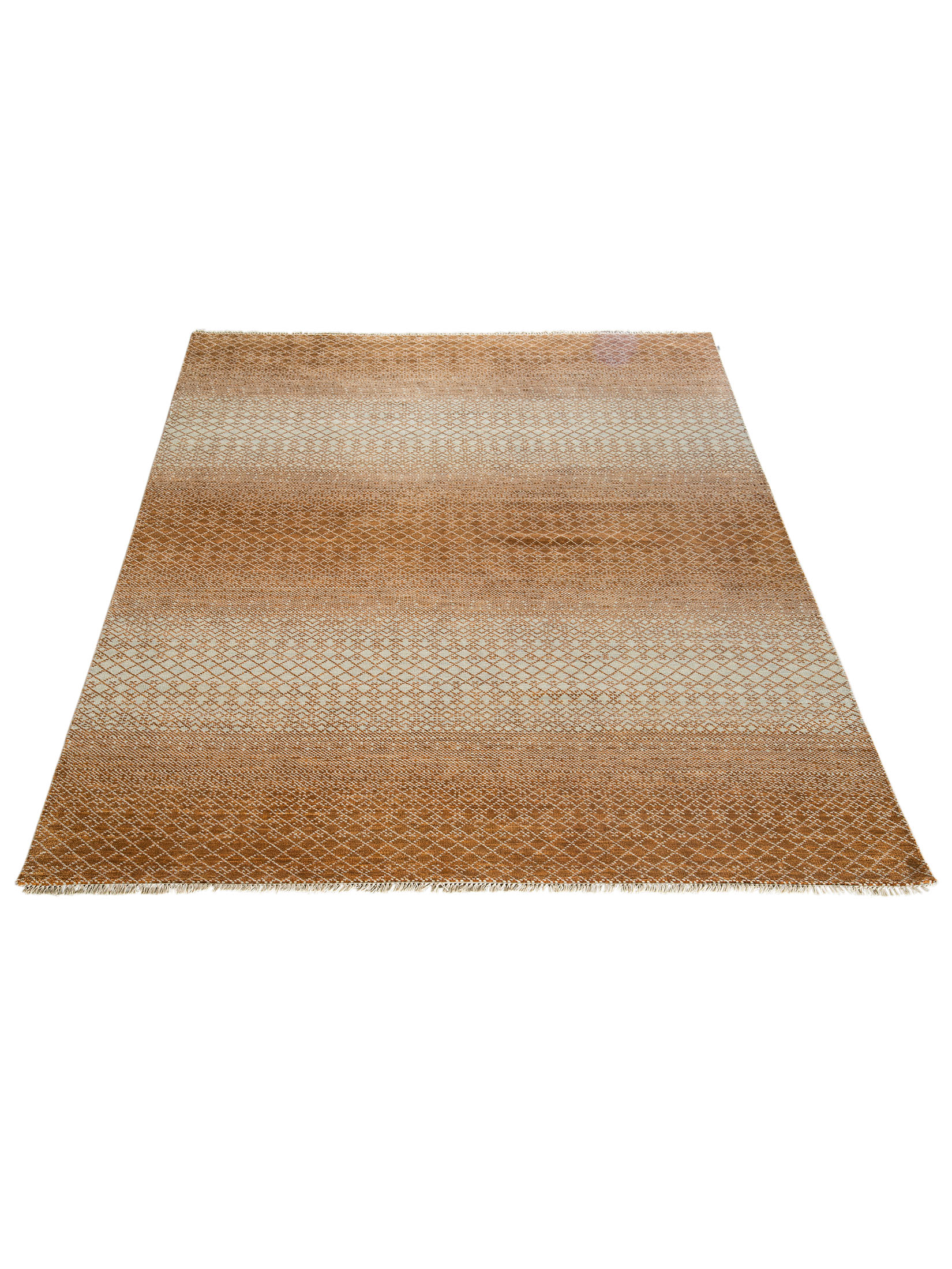 Kibek Unikat / Einzelstück - Agra Collection Braun 200 x 300 cm 100% Schurwolle