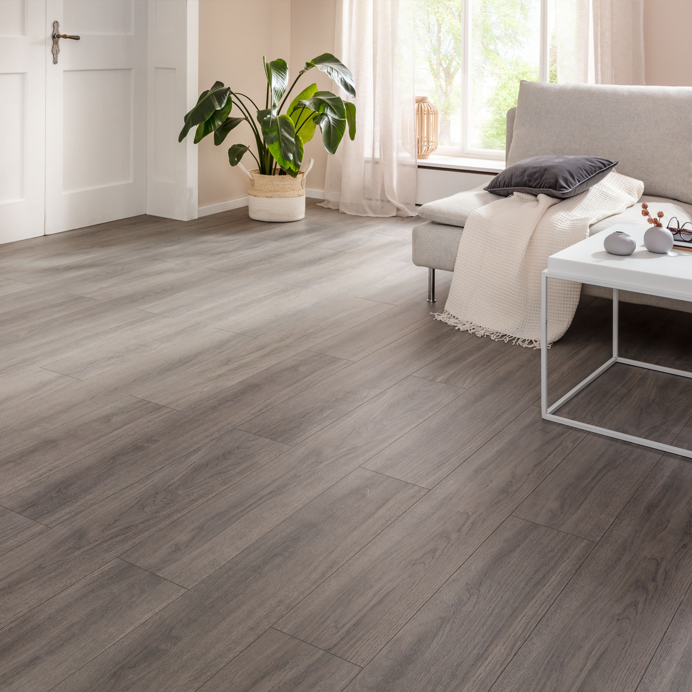 Kibek Klick-Laminat - Gröndal Braun 19 x 129 cm