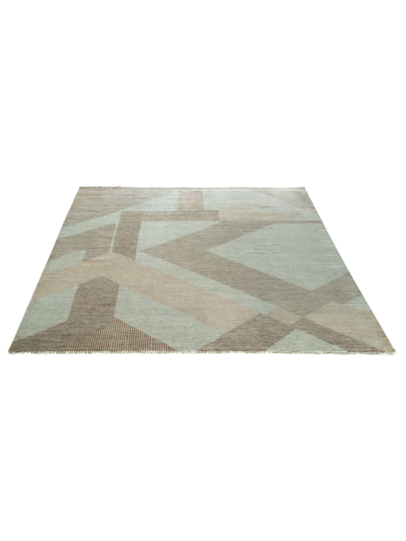 Kibek Unikat / Einzelstück - Agra Collection Grau 250 x 350 cm 100% Schurwolle