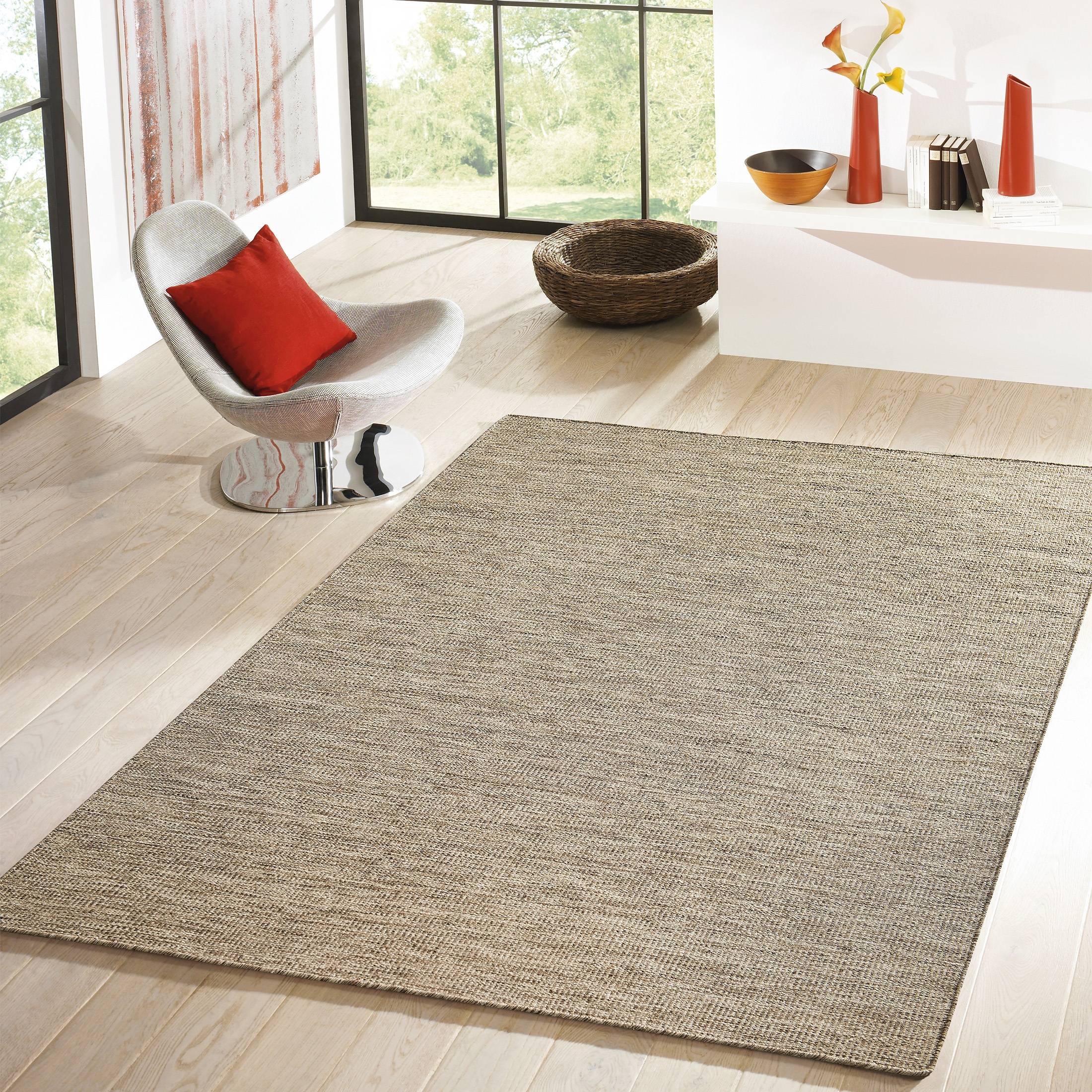 Kibek Woll-Teppich - Woolweave Beige 200 x 300 cm